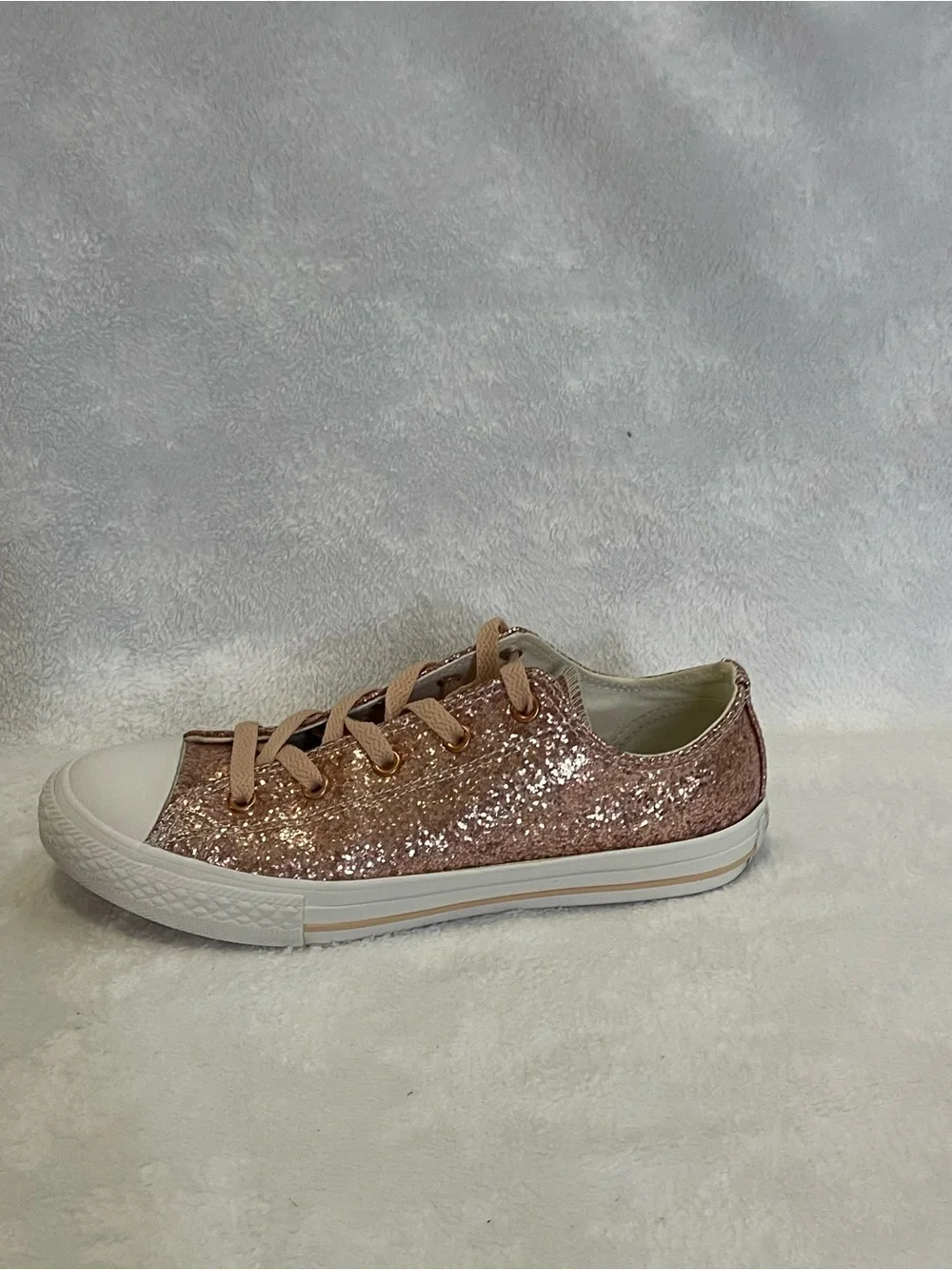 Converse All Star Chuck Taylor Girls Pink Glitter Shoes